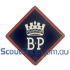 Baden Powell Peak Award Metal Mounting Badge