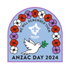 PRE ORDER - 2024 Anzac Day Scout Swap Badge - PRE ORDER