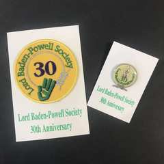 Lord Baden Powell Society 30th Anniversary Set (RRP $10)