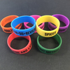 TAB Coloured Silicon Scarf Rings (Pack of 7 Singles)
