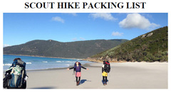 Scout Hike Packing List