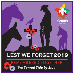 2019 Lest We Forget Swap Badge (RRP $2.50)