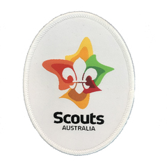 NEW LOGO Swap Badge - White Oval
