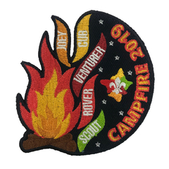 2019 Campfire Blanket Badge (RRP $2.50)