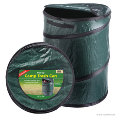 rrp $39.95 / was $34.95 COGHLANS Pop-Up Camp Trash Can 