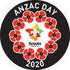 2020 Anzac Day Scout Swap Badge 