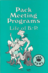 Cub Pack Meeting Programs: Life of B.P. - PAWS Book Series