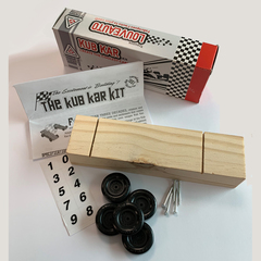 Wooden Kub Kar Kit - EACH