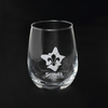 Australian Scout Logo 375ml Glass