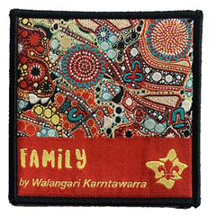 Walangari Aboriginal Family Swap Badge