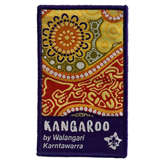 Walangari Aboriginal Kangaroo Swap Badge