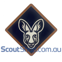 Joey Scout Challenge Peak Award Metal Mounting Badge