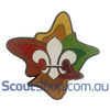 Australian Scout Logo Metal Mounting Badge