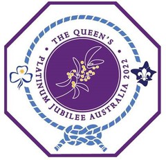 PRE ORDER - Queen's Platinum 70th Jubilee Badge - PRE ORDER 1st JUNE
