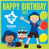2023 Scouts Birthday Swap Badge