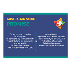 Scout Promise Poster