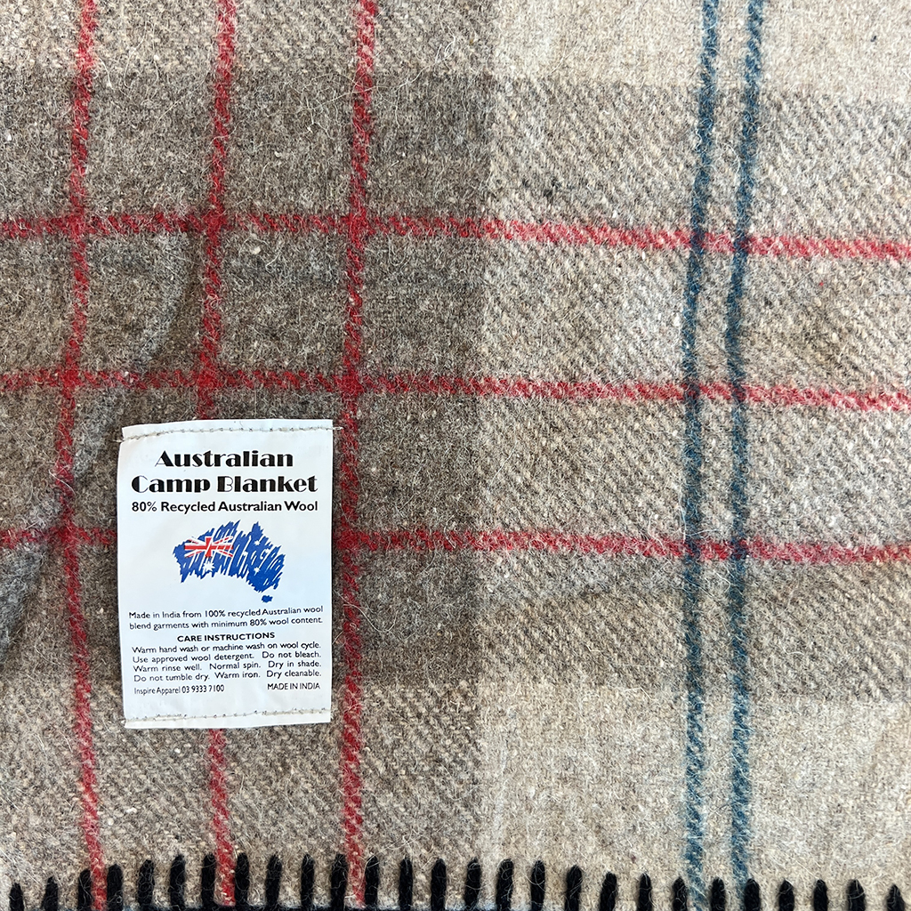 Wool Blend Camp Blanket - The Scout Shop