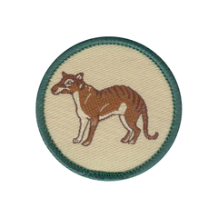Patrol Emblem: Tasmanian Tiger