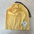 Dilly bag yellow back