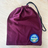 Dill bag maroon front