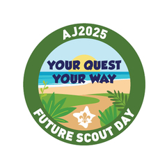 AJ2025 Future Scout Day Badge 7.5cm