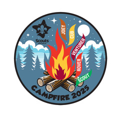 2025 Campfire Swap Badge