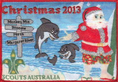 2013 Christmas Badge (RRP $2.50)