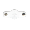 Leather Woggle - White