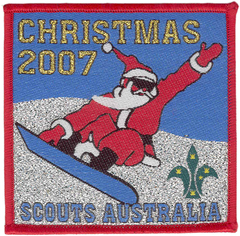 2007 Christmas Badge (RRP $2.50)