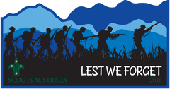 2016 Lest We Forget Swap Badge (RRP $2.50)