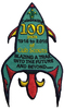 100yr Cub Scout Rocket Badge - Queensland