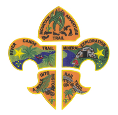 Yarra Trail Badge - Set of 5 rrp $12.50