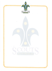 Scouts Australia Multi Purpose General Certificate PACK OF 20
