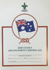Joey Scout Advancement Certificate