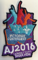 AJ2016 Vic Contingent Badge (RRP $2.00)
